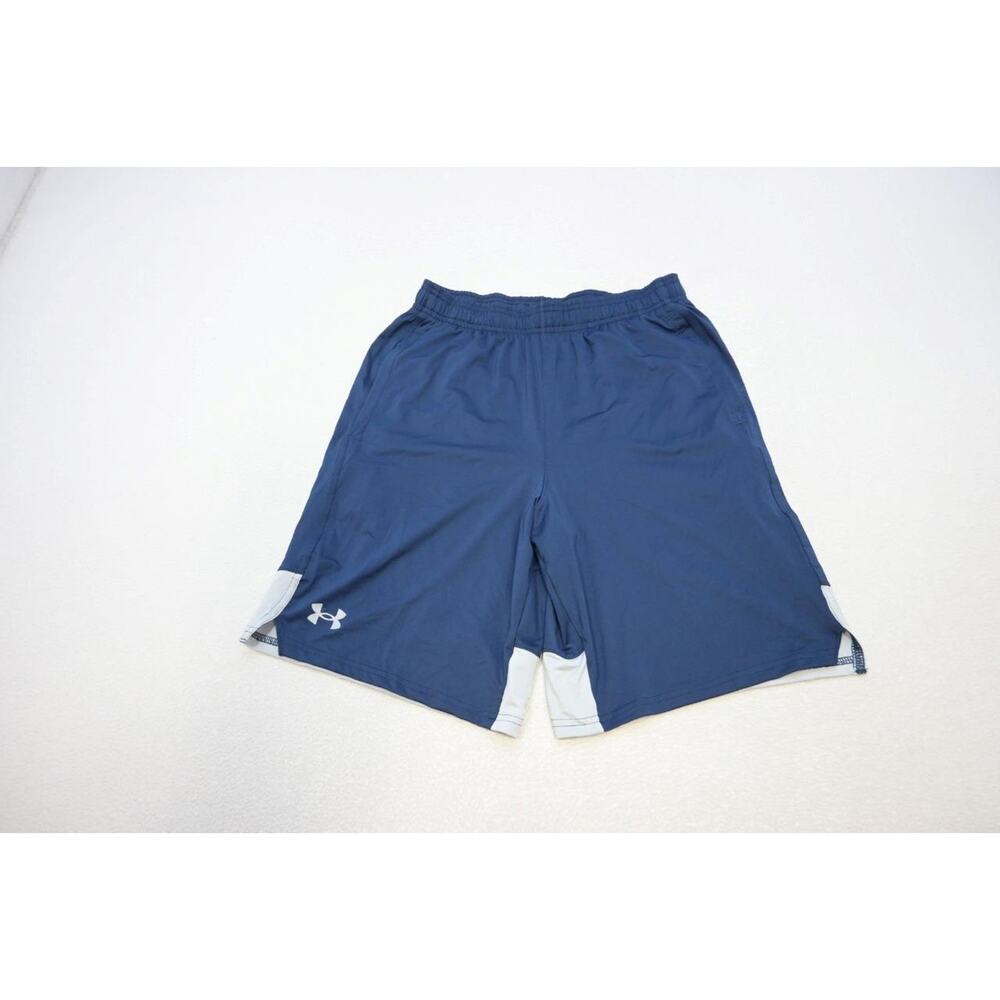 Under Armour Gym Shorts HeatGear Performance W/Pockets Athletic Mens Small NWT